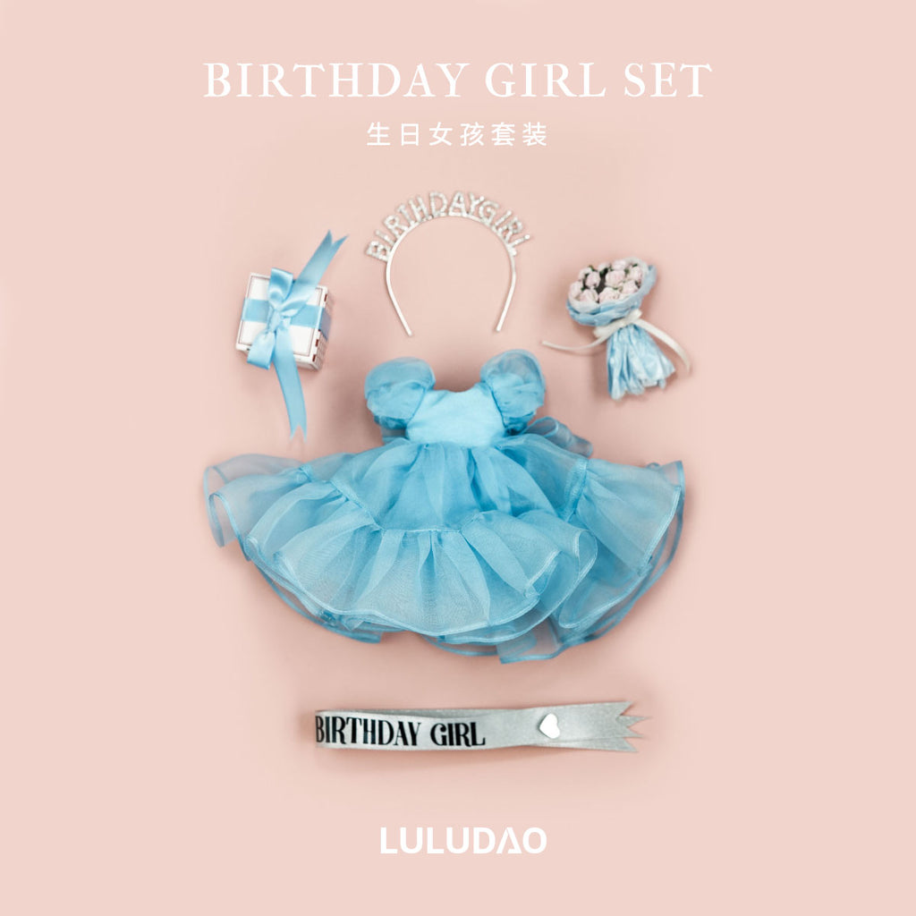 Birthday Girl Set- 1/6 BJD Doll Outfits for LULU Body Size