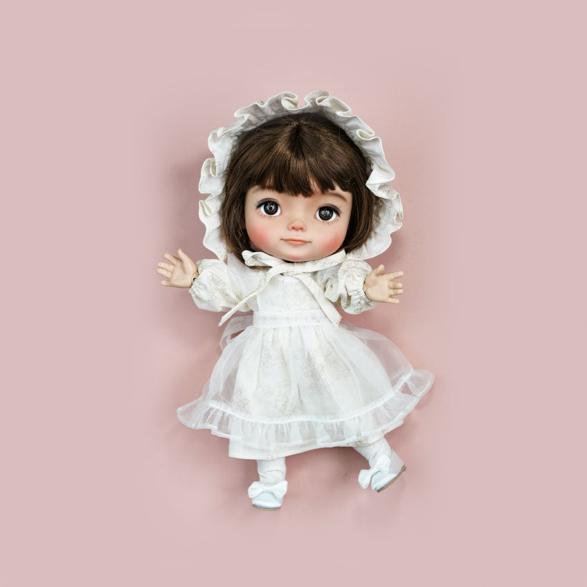 Line Drawing Set of Four Set - 1/6 BJD Doll Outfits for Baby YAYA Size