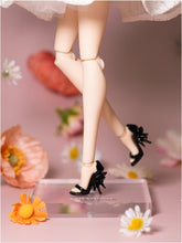 Load image into Gallery viewer, Floral Shoes（ With Ribbons）- 1/6 BJD Doll Shoes