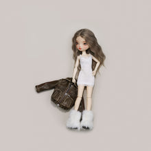 Load image into Gallery viewer, Bow-Knot Leather Jacket Set - 1/6 BJD Doll Outfits for LULU Body Size