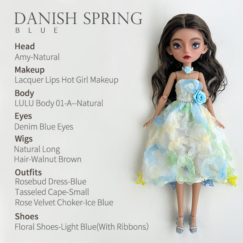 Danish Spring 30cm BJD Doll By LULUDAO