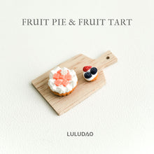 Load image into Gallery viewer, Fruit Pie &amp; Fruit Tart - 1/6 BJD Doll Miniatures Toy