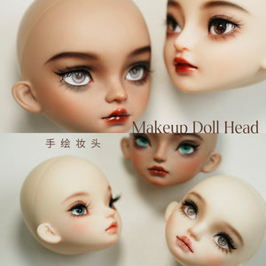 Doll Makeup(With head) - 1/6 BJD Doll Makeup By LULUDAO
