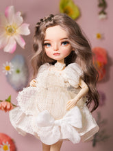 Load image into Gallery viewer, Flower-Shaped Straw Hat -1/6 BJD Doll Size Acessories By LULUDAO