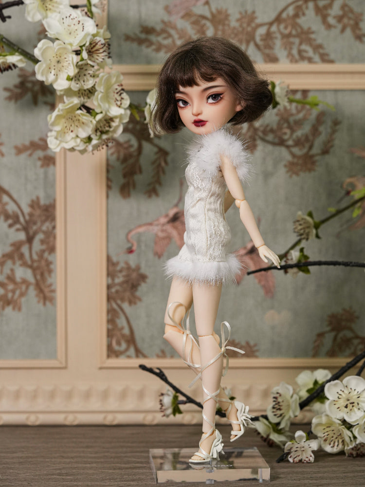 Cheongsam Lady 30cm BJD Doll By LULUDAO