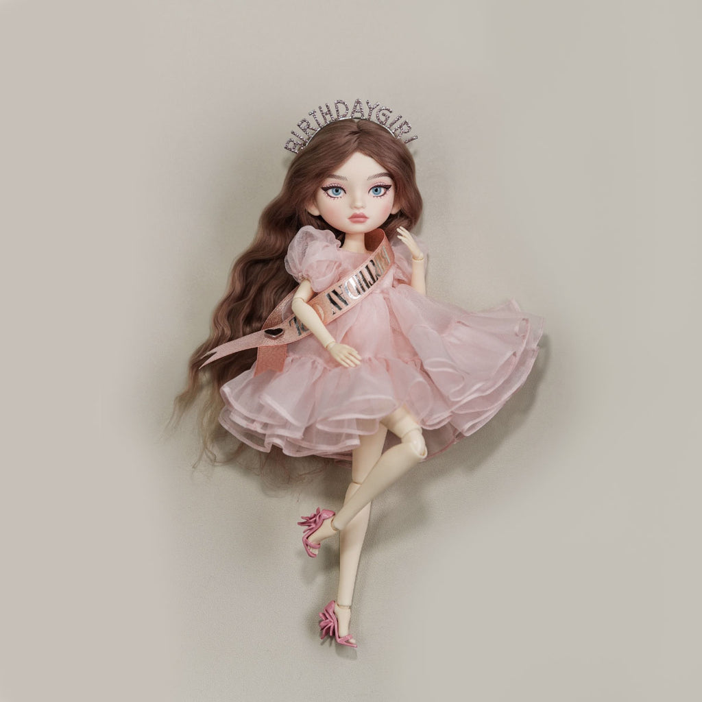 Birthday Girl Lily（PVC）30cm BJD Doll By LULUDAO
