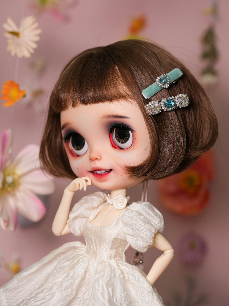 Velvet Diamond Hairpin-1/6 BJD Doll Size And Blythe Size Acessories By LULUDAO