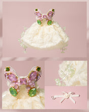 Load image into Gallery viewer, Tulip and Butterfly Dress- 1/6 BJD Doll Outfits for LULU Body Size