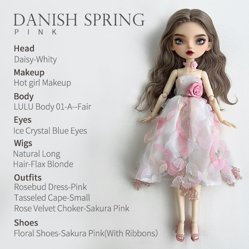 Danish Spring 30cm BJD Doll By LULUDAO