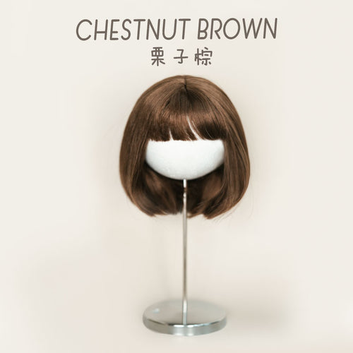 Pixie Bob Wig-- 1/3 BJD Doll Wig for Baby YAYA & Blythe Size