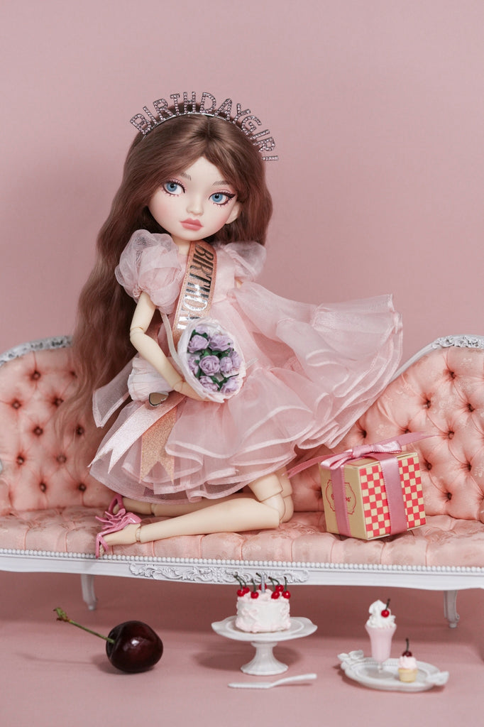 Birthday Girl Lily（PVC）30cm BJD Doll By LULUDAO