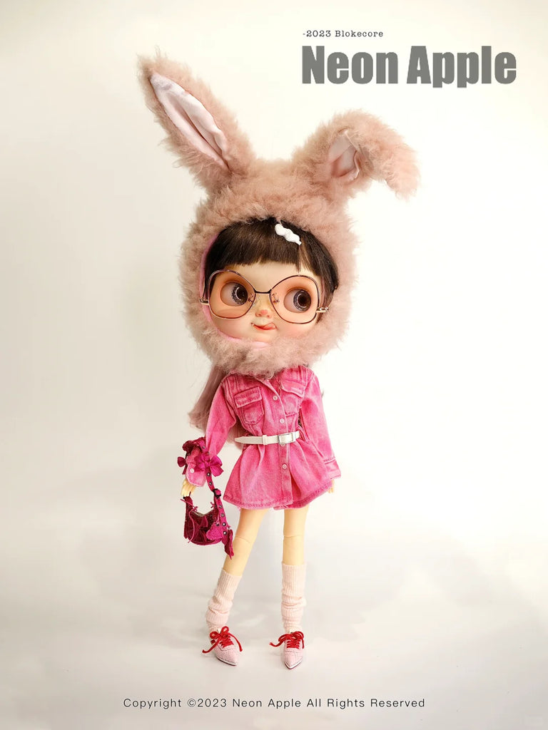 Silk velvet bow bag - 1/6 BJD Doll  Acessories for LULU Body Size