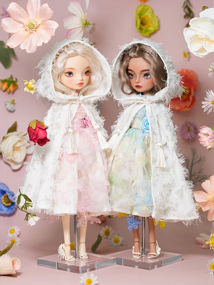Miss Rosebud Dress- 1/6 BJD Doll Outfits for LULU Body Size
