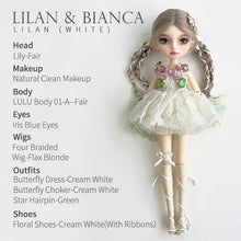 Load image into Gallery viewer, Lilan &amp; Bianca 30cm BJD Doll By LULUDAO