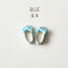 Load image into Gallery viewer, Bow-Tie Ballet Flats (Satin) - 1/6 BJD Doll Shoes for Baby YAYA Size
