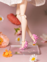 Load image into Gallery viewer, Floral Shoes（ With Ribbons）- 1/6 BJD Doll Shoes