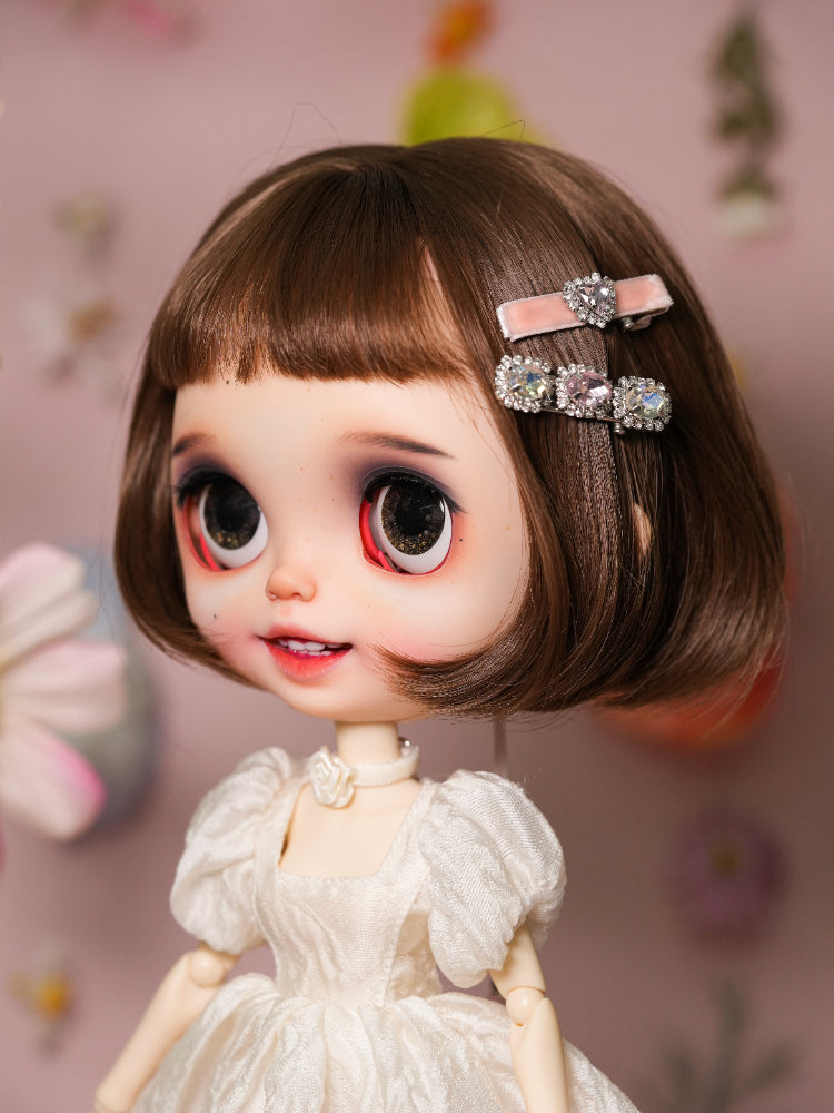 Velvet Diamond Hairpin-1/6 BJD Doll Size And Blythe Size Acessories By LULUDAO