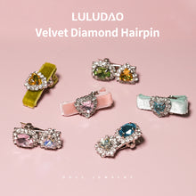 Load image into Gallery viewer, Velvet Diamond Hairpin-1/6 BJD Doll Size And Blythe Size Acessories By LULUDAO