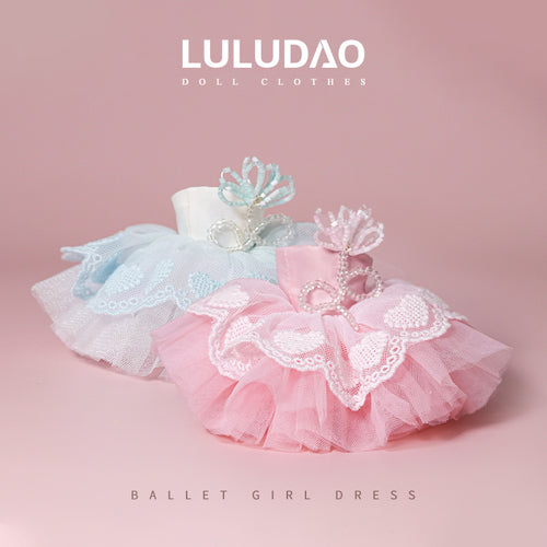 Ballet Girl Dress- 1/6 BJD Doll Outfits for LULU Body Size