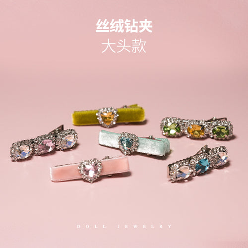 Velvet Diamond Hairpin-1/6 BJD Doll Size And Blythe Size Acessories By LULUDAO