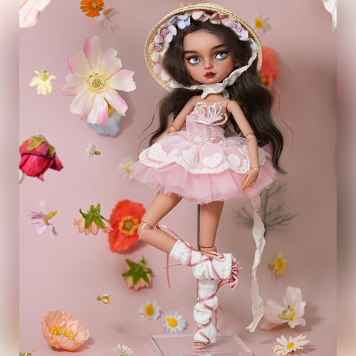 Ballet Girl (Straw Hat Style)  30cm BJD Doll By LULUDAO