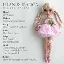 Load image into Gallery viewer, Lilan &amp; Bianca 30cm BJD Doll By LULUDAO