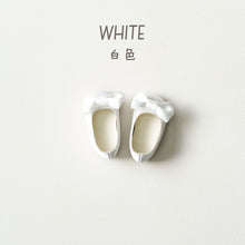 Load image into Gallery viewer, Bow-Tie Ballet Flats (Satin) - 1/6 BJD Doll Shoes for Baby YAYA Size