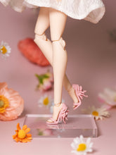 Load image into Gallery viewer, Floral Shoes（ With Ribbons）- 1/6 BJD Doll Shoes