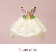 Tulip and Butterfly Dress- 1/6 BJD Doll Outfits for LULU Body Size