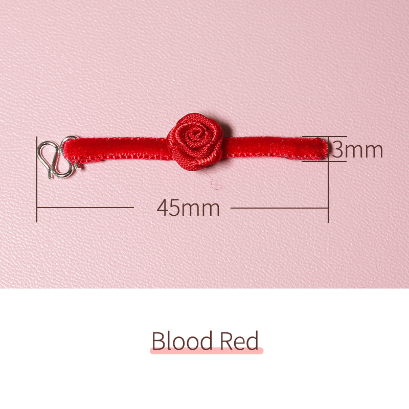 Rose Velvet Choker-1/6 BJD Doll Size Acessories By LULUDAO
