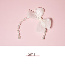 Load image into Gallery viewer, Pearl Bow Hairband-1/6 BJD Doll Size And Blythe Size Acessories By LULUDAO
