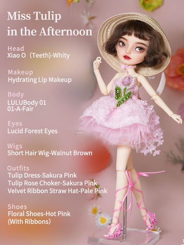 Miss Tulip in the Afternoon 30cm BJD Doll By LULUDAO