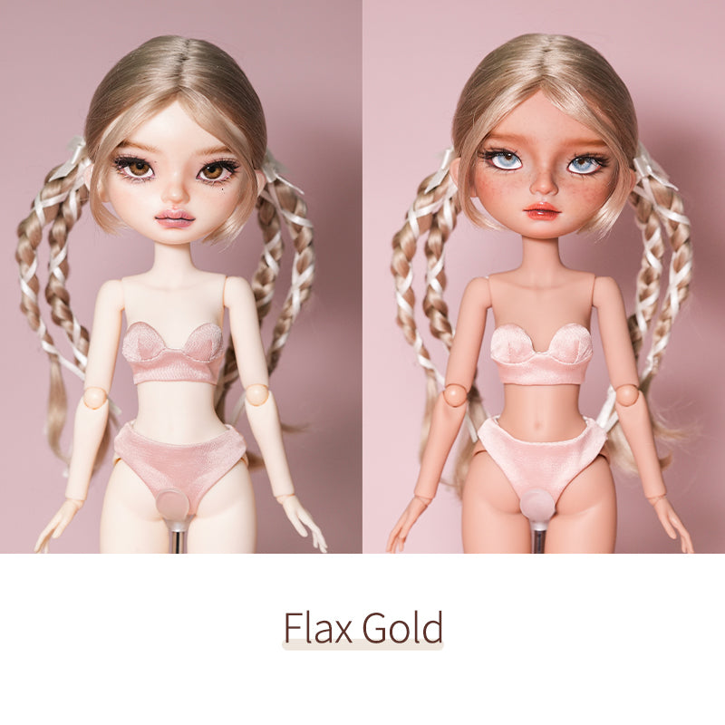 Four Braided Wigs - 1/6 BJD Doll Head Circumference Size By LULUDAO