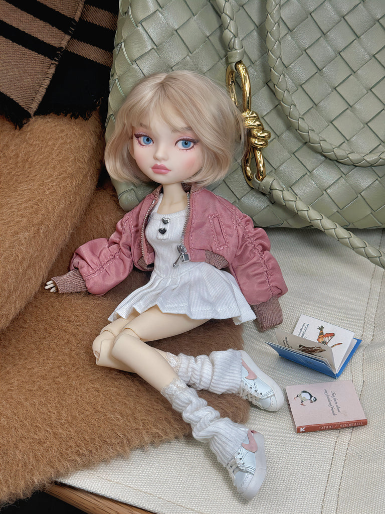 Vintage Jacket - 1/6 BJD Doll Outfits for LULU Body Size