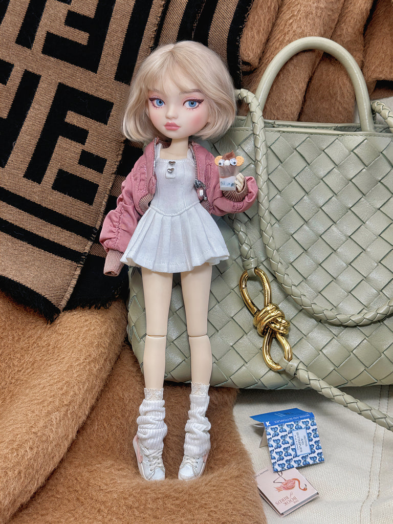 Vintage Jacket - 1/6 BJD Doll Outfits for LULU Body Size
