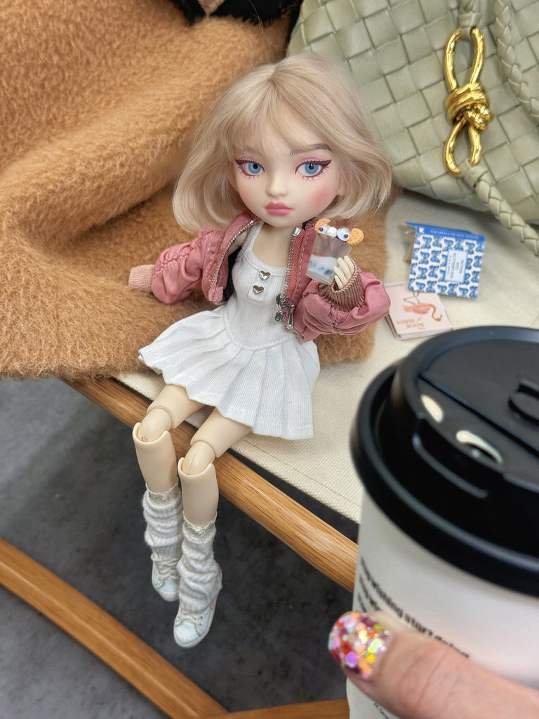 Vintage Jacket - 1/6 BJD Doll Outfits for LULU Body Size