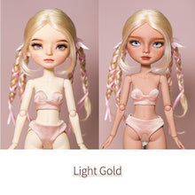 Load image into Gallery viewer, Four Braided Wigs - 1/6 BJD Doll Head Circumference Size By LULUDAO