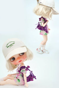 Silk velvet bow bag - 1/6 BJD Doll  Acessories for LULU Body Size