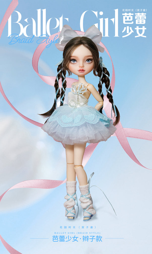 Ballet Girl (Braid Style) 30cm BJD Doll By LULUDAO