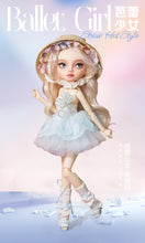 Load image into Gallery viewer, Ballet Girl (Straw Hat Style)  30cm BJD Doll By LULUDAO