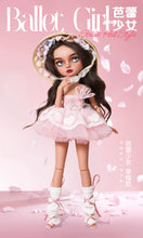 Load image into Gallery viewer, Ballet Girl (Straw Hat Style)  30cm BJD Doll By LULUDAO