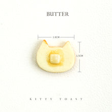 Load image into Gallery viewer, Kitty Toast &amp; Small Frying Pan- 1/6 BJD Doll Miniatures Toy