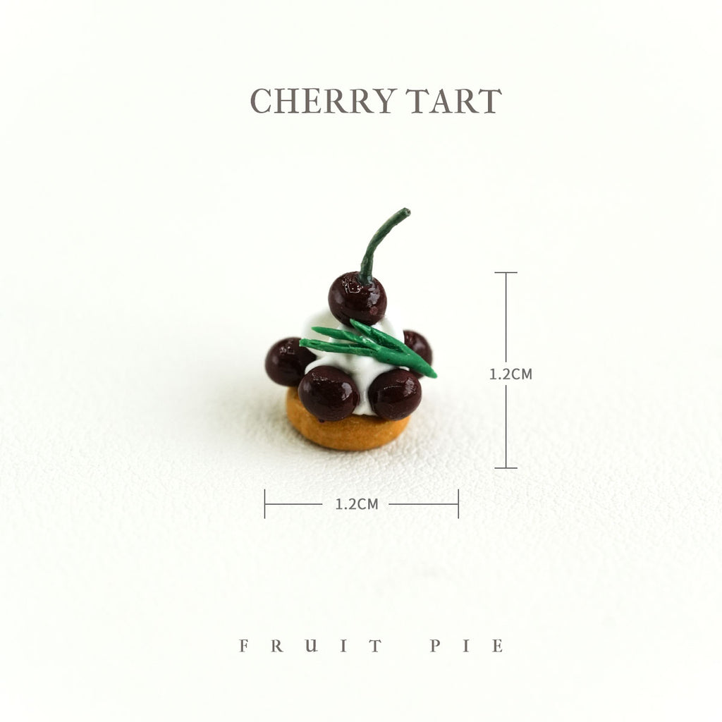 Fruit Pie & Fruit Tart - 1/6 BJD Doll Miniatures Toy