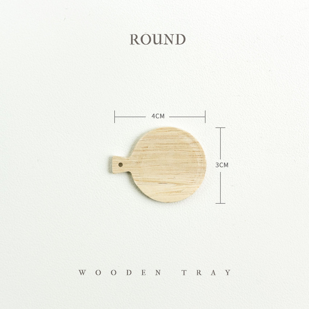 Wooden Tray  - 1/6 BJD Doll Miniatures Toy
