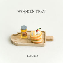 Load image into Gallery viewer, Wooden Tray  - 1/6 BJD Doll Miniatures Toy