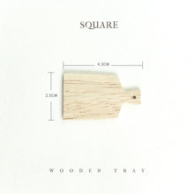 Load image into Gallery viewer, Wooden Tray  - 1/6 BJD Doll Miniatures Toy