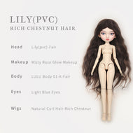 Lily (PVC) Nude Doll 30cm BJD Doll By LULUDAO
