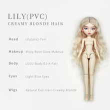 Load image into Gallery viewer, Lily (PVC) Nude Doll 30cm BJD Doll By LULUDAO