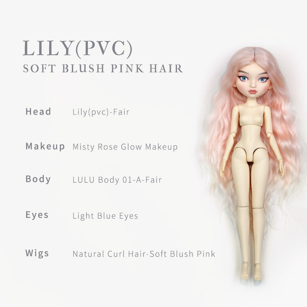 Lily (PVC) Nude Doll 30cm BJD Doll By LULUDAO