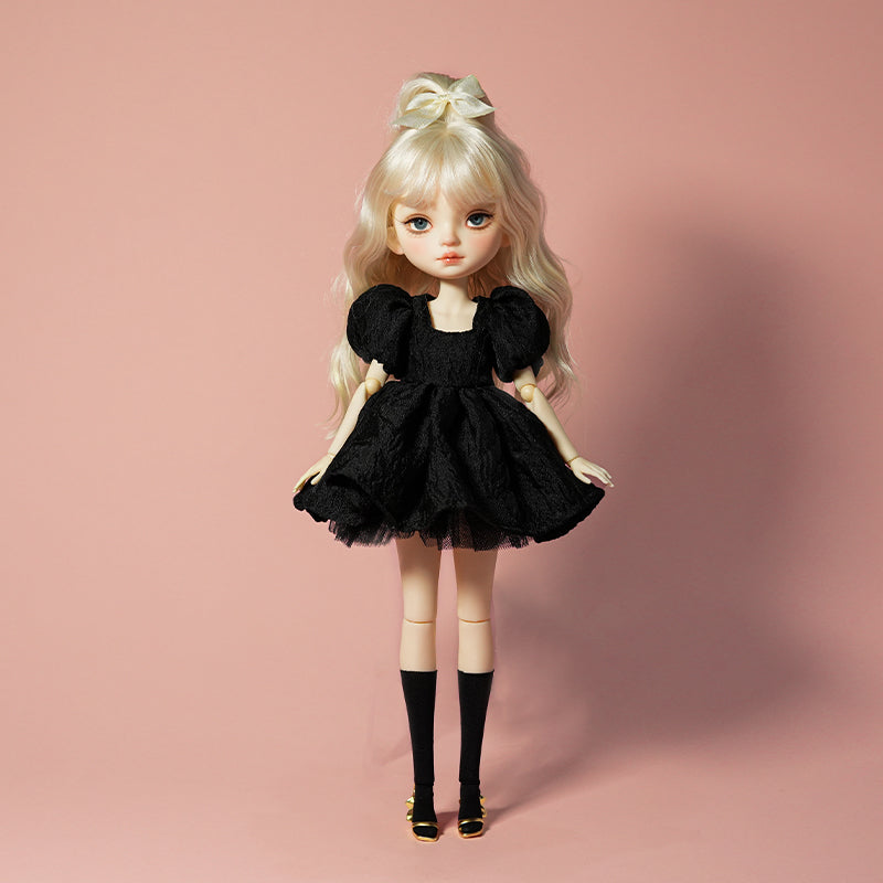 Miss Puff Dress - 1/6 BJD Doll Outfits for LULU Body Size
